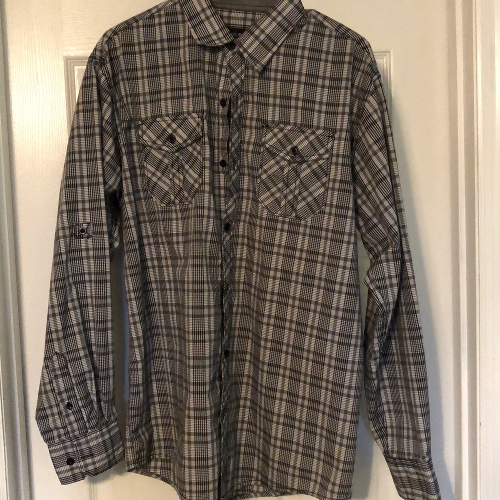 Michael Brandon long sleeve button down